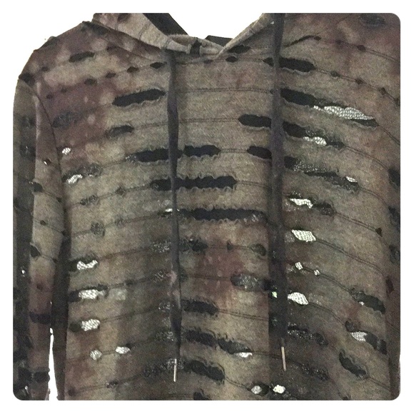 Punk Trash Royalty manhole camo hooded tunic - Picture 9 of 10